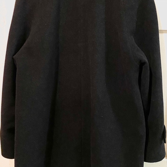 Kristin Blake Lambswool Polo Coat, Three-Quarter - Picture 6 of 9